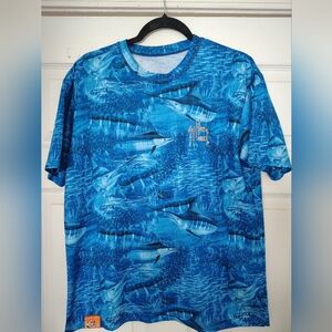 Guy Harvey Fish Camo Shirt